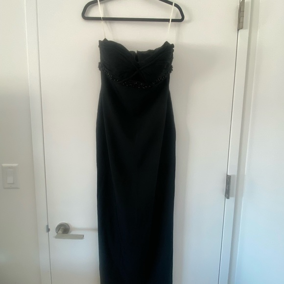Evening gown, full length. Ideal for black tie, wedding, any formal event. - Picture 2 of 4